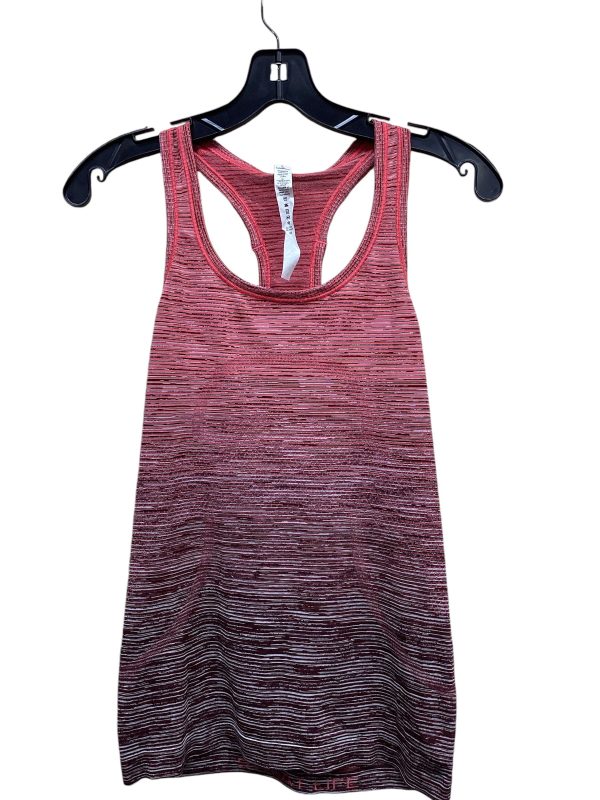 Athletic Tank Top By Lululemon In Red, Size: 6 Online now