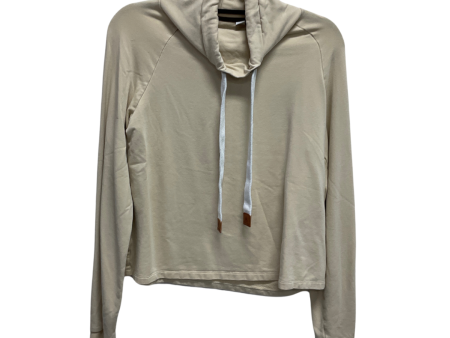 Sweatshirt Collar By Clothes Mentor In Tan, Size: M Online now