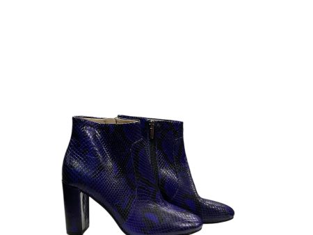 Boots Ankle Heels By Vince Camuto In Blue, Size: 7.5 Online Hot Sale