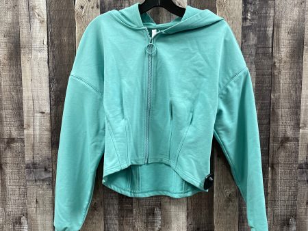 Athletic Jacket By Fabletics In Teal, Size: S Cheap