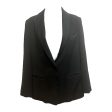 Blazer Luxury Designer By Alexander Wang In Black, Size: 2 Fashion