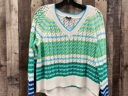 Sweater By Talbots In Multi-colored, Size: Lp Fashion