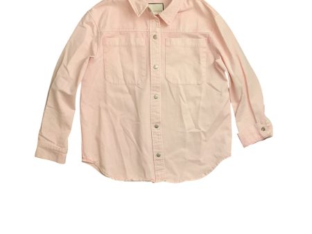 Jacket Denim By Clothes Mentor In Pink, Size: S on Sale