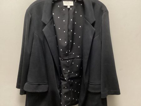 Blazer By Skies Are Blue In Black, Size: 2x Supply