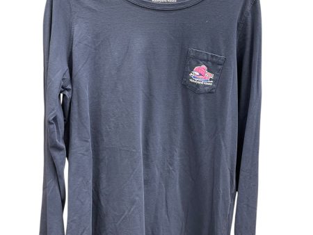 Top Long Sleeve By Vineyard Vines In Navy, Size: Xl For Sale