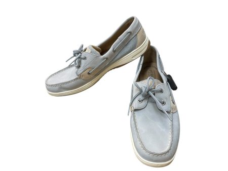 Shoes Flats By Sperry In Grey, Size: 10 For Cheap