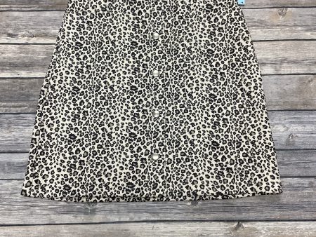 Skirt Mini & Short By Potters Pot In Animal Print, Size: S Online Hot Sale