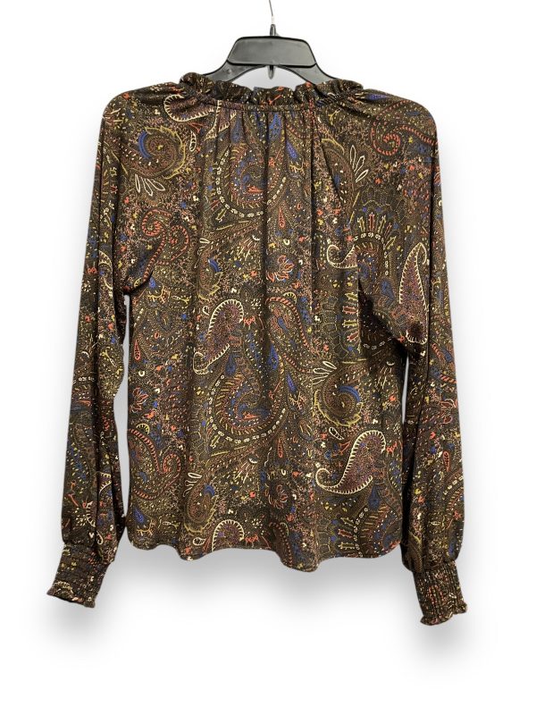 Blouse Long Sleeve By Allison Joy In Floral Print, Size: S Supply