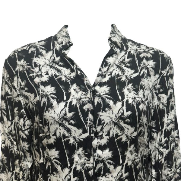 Blouse Long Sleeve By The Kooples In Tropical Print, Size: M For Discount