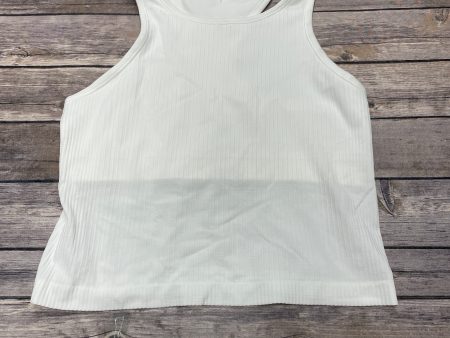 Athletic Tank Top By Lululemon In White, Size: S Discount