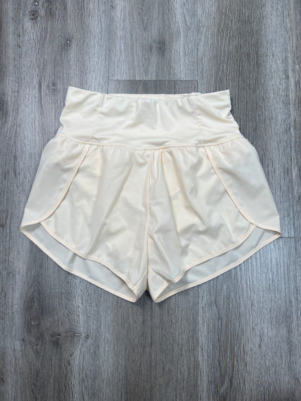 Athletic Shorts By Love Tree In Cream, Size: S Discount