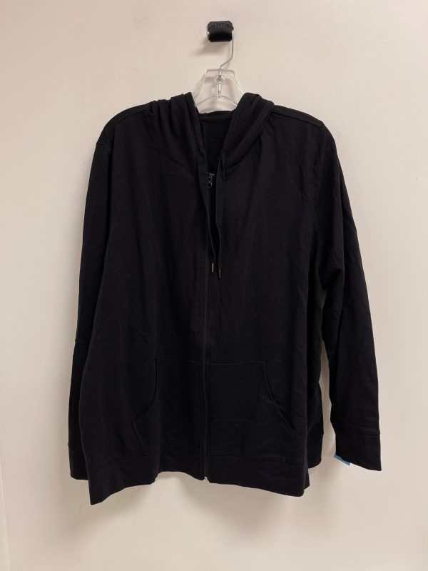 Athletic Jacket By Xersion In Black, Size: 1x Cheap