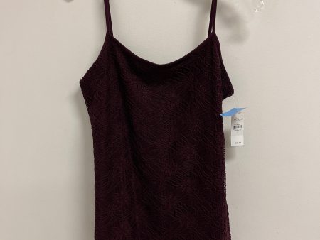 Tank Top By Ann Taylor In Red, Size: L For Cheap