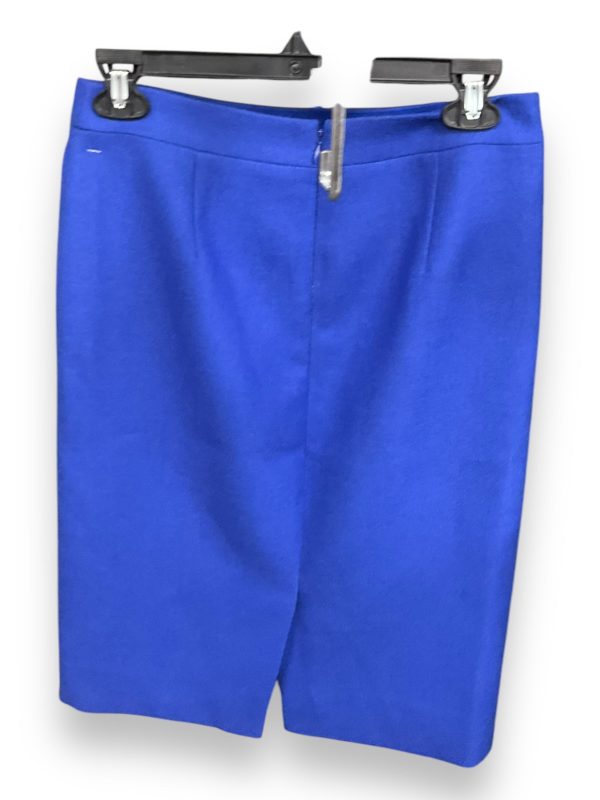 Skirt Midi By J. Crew In Blue, Size: 2 For Discount