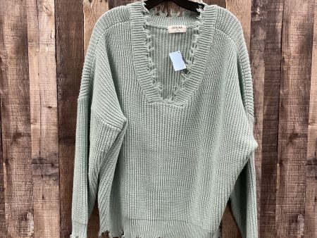 Sweater By Zenana Outfitters In Teal, Size: 3x Online