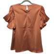 Blouse Short Sleeve By Entro In Orange, Size: S Online