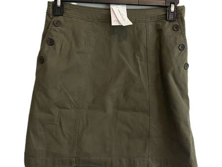 Skirt Mini & Short By Banana Republic In Green, Size: 4 For Cheap