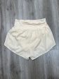 Athletic Shorts By Love Tree In Cream, Size: S Discount