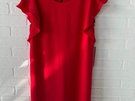 Dress Work By Loft In Red, Size: S Cheap