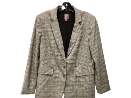 Blazer By Vince Camuto In Plaid Pattern, Size: 12 Online Sale