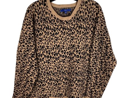 Sweater By Apt 9 In Animal Print, Size: Xl on Sale