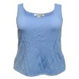 Knit Shell Luxury Designer By St John Collection In Blue, Size: S on Sale